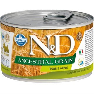 N&D Mini Düşük Tahıllı Domuzlu Elmalı 140 gr Köpek Maması kullananlar yorumlar